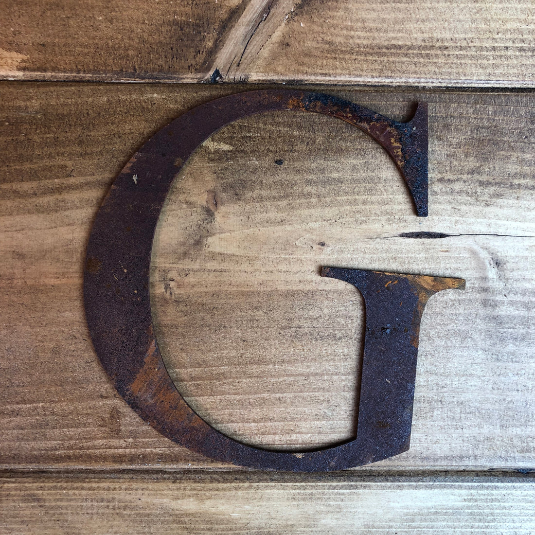Rustic Metal Letters and Numbers 5 inch and 12 inch for Home and Garden Decor