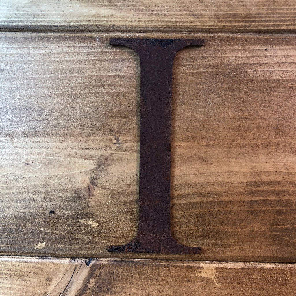 Rustic Metal Letters and Numbers 5 inch and 12 inch for Home and Garden Decor