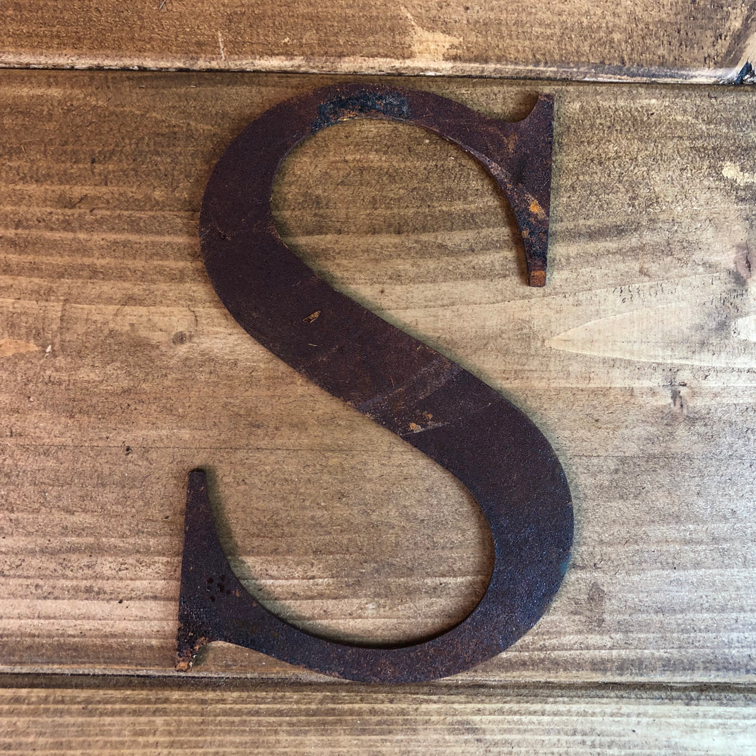 Rustic Metal Letters and Numbers 5 inch and 12 inch for Home and Garden Decor
