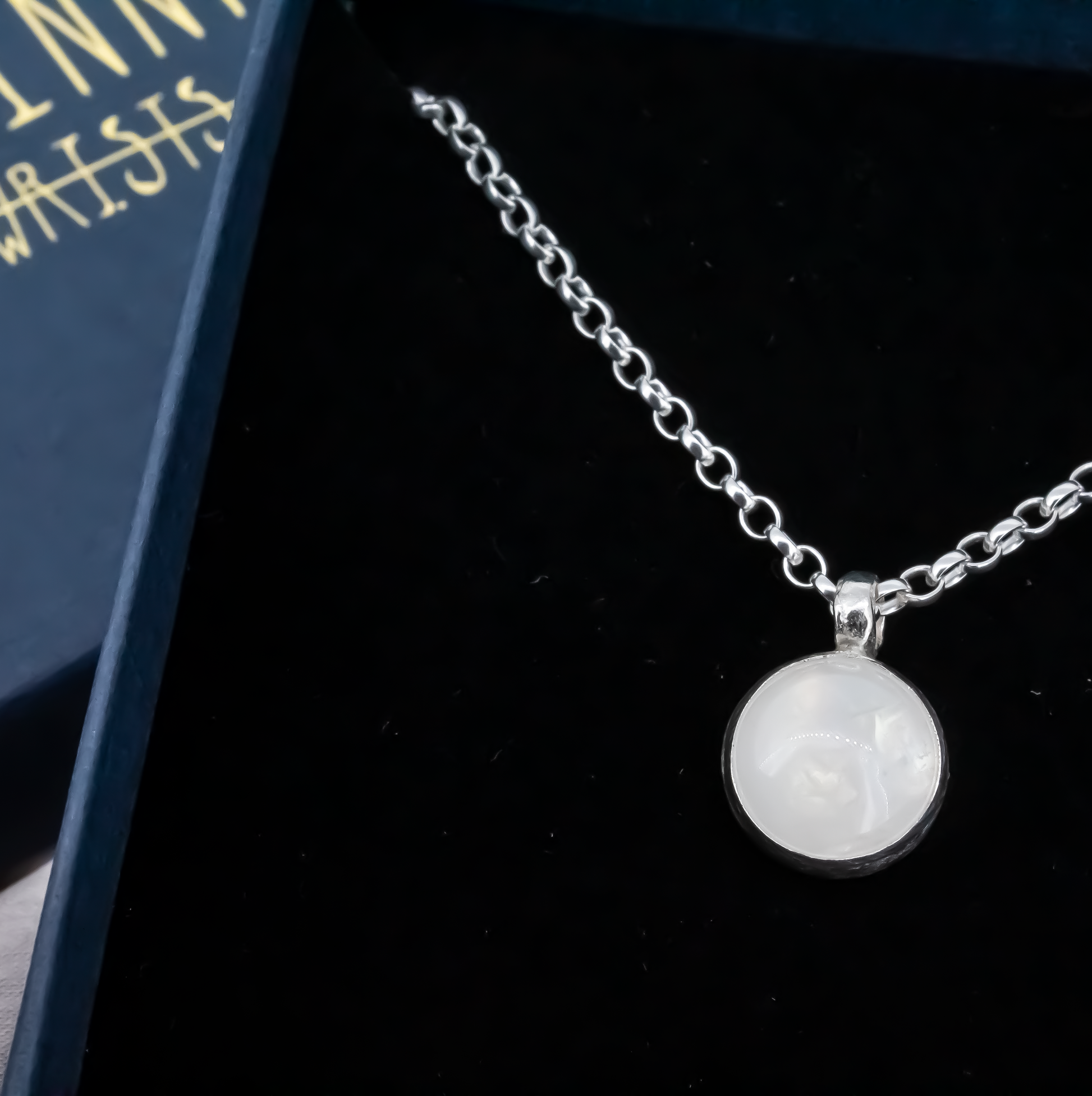 Rainbow Moonstone Treasured Necklace