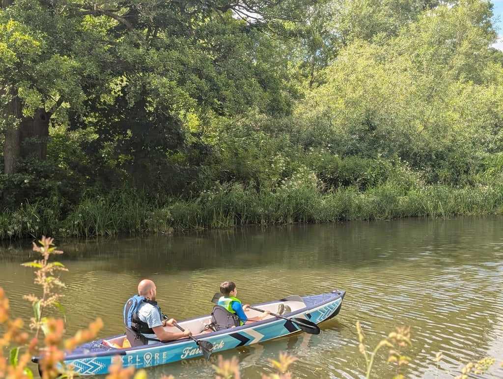 Inflatable 1 and 2 Person Drop Stitch Kayak Package