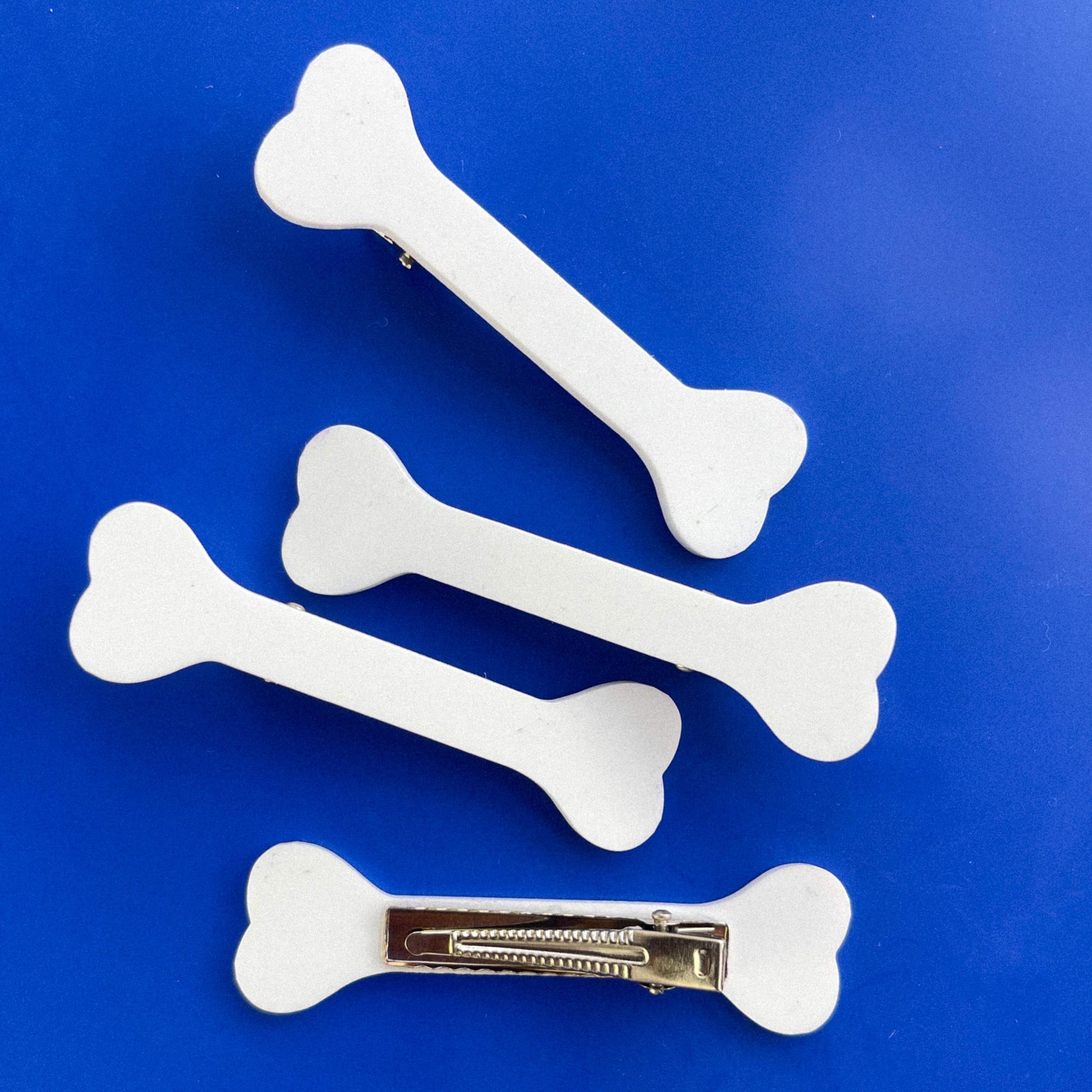 Bone Hair Clips Set of 2