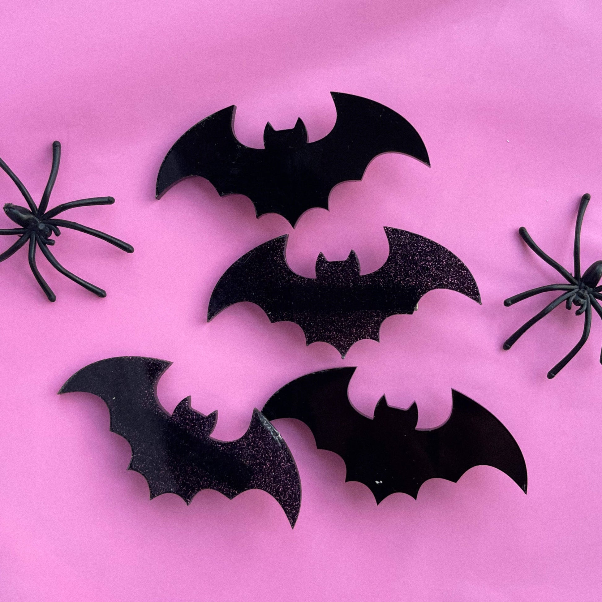 Bat Hair Clips Set of 2