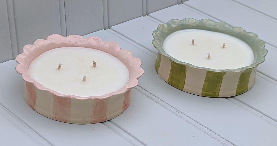 Daisy Three Wick Candle