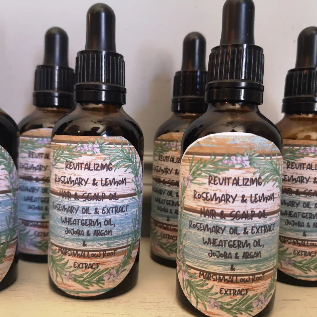 Revitalising Rosemary Lemon Hair and Scalp Oil