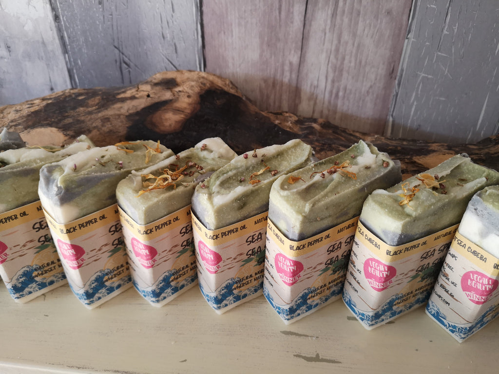 Sea Spray Sea Salt Soap with Lemon and Black Pepper