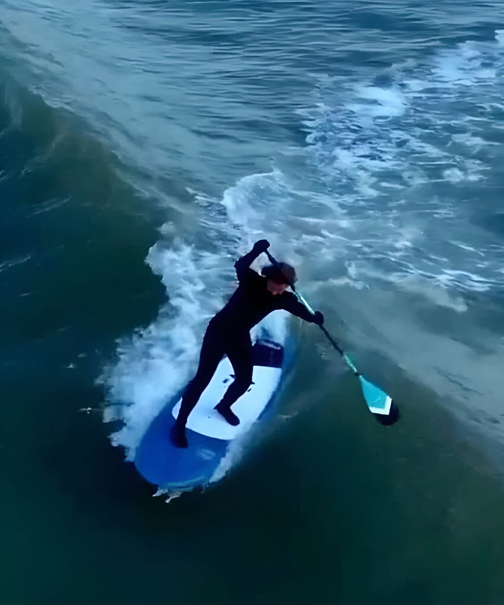 3 Piece Full Carbon Paddle Board Paddle with Free Bag