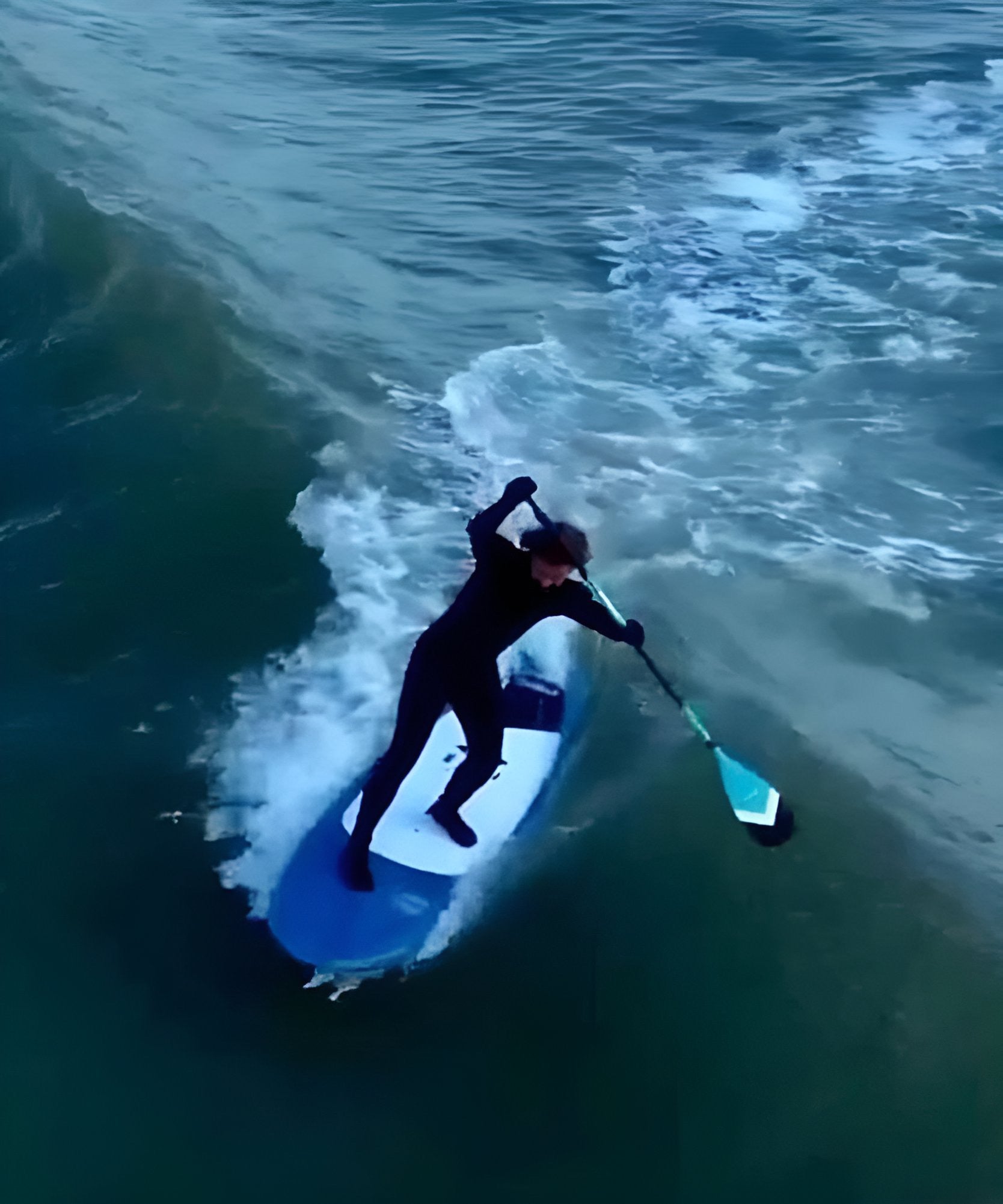 3 Piece Full Carbon Paddle Board Paddle with Free Bag