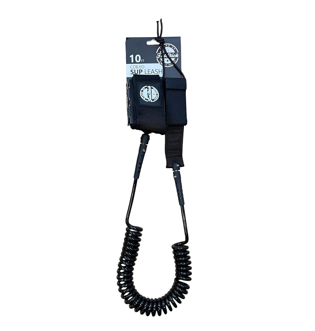 10 Foot Coiled SUP Paddle Board Ankle Leash