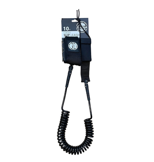 10 Foot Coiled SUP Paddle Board Ankle Leash