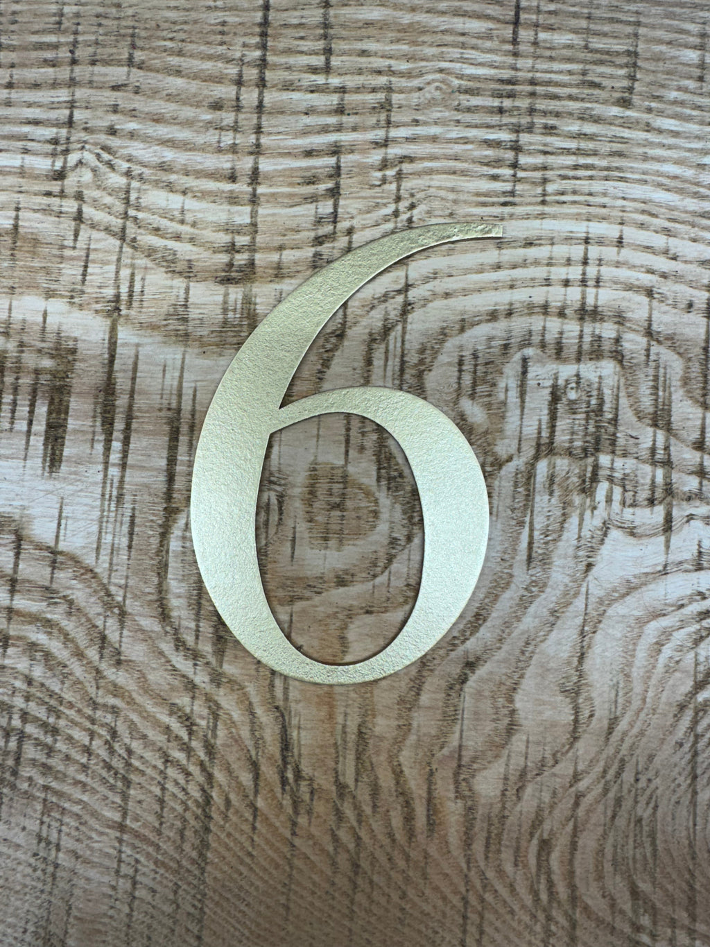 Distressed Gold Metal Letters A-Z 0-9 in 5 inch or 12 inch