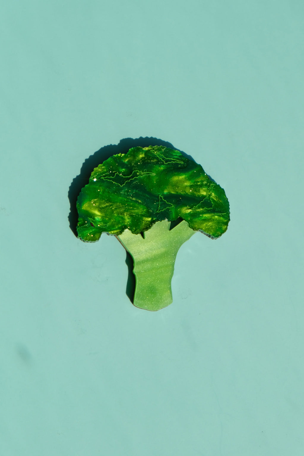 Broccoli and Carrot Veggie Hair Clips Set of 2