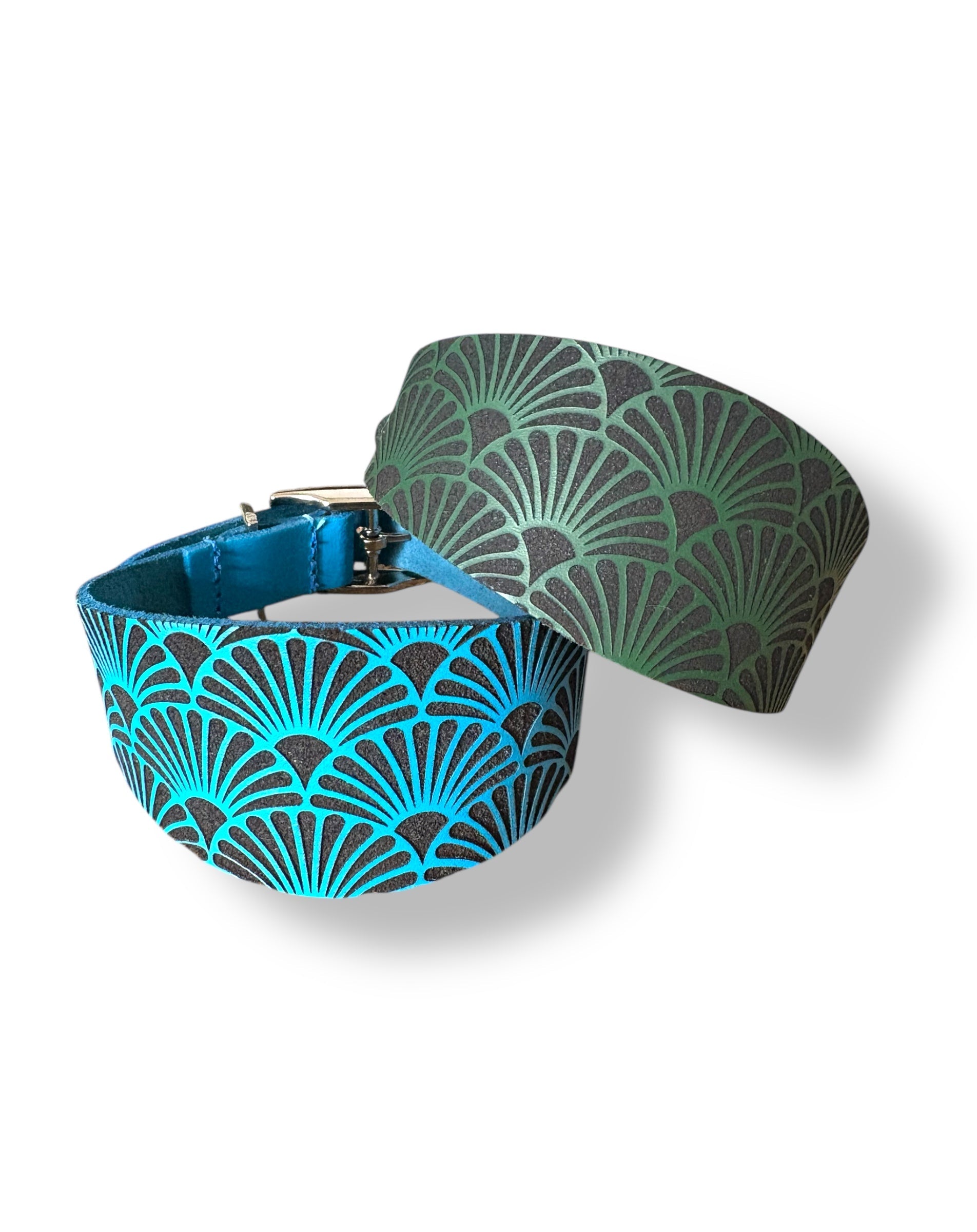 Leather Collar Art Deco