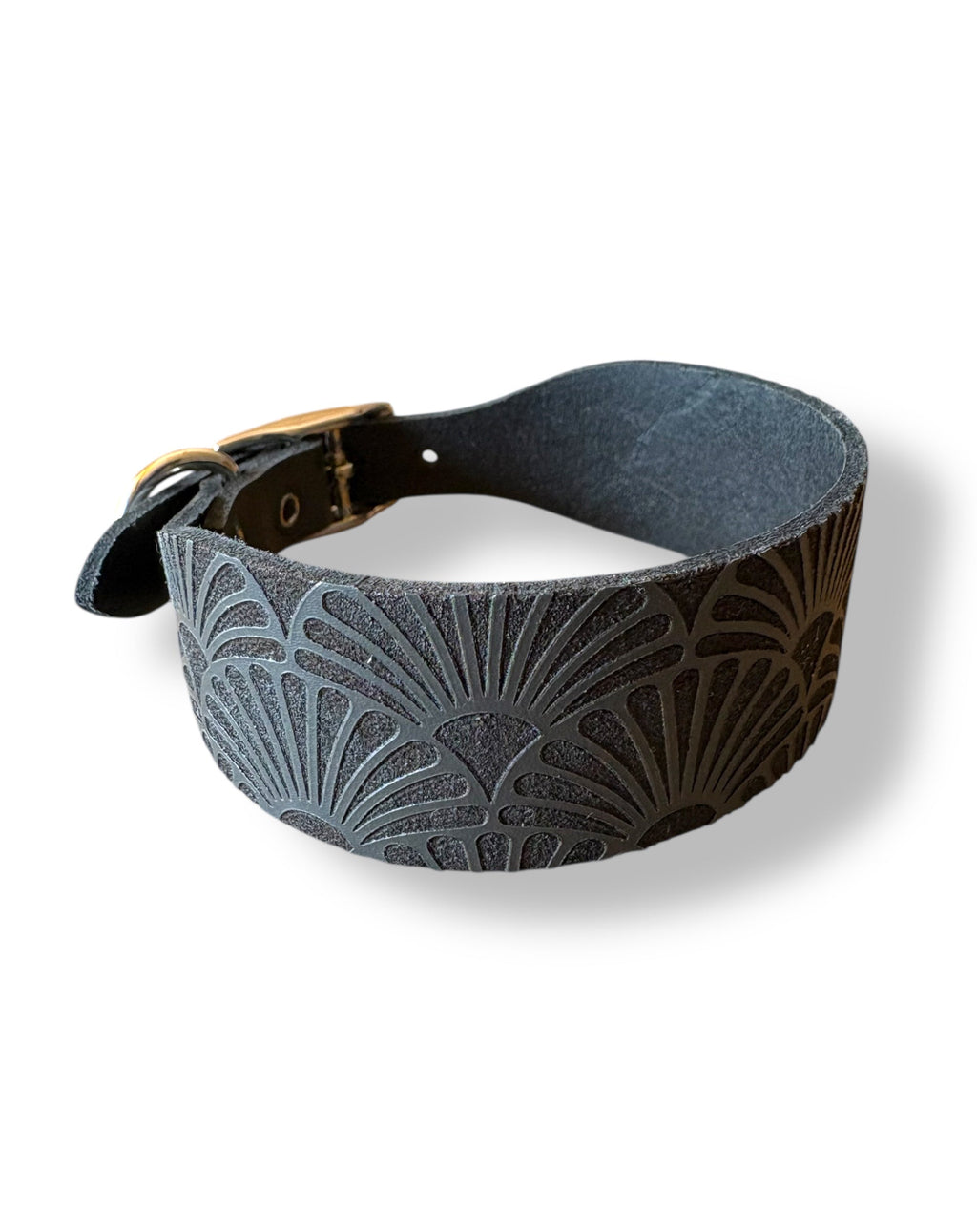 Leather Collar Art Deco