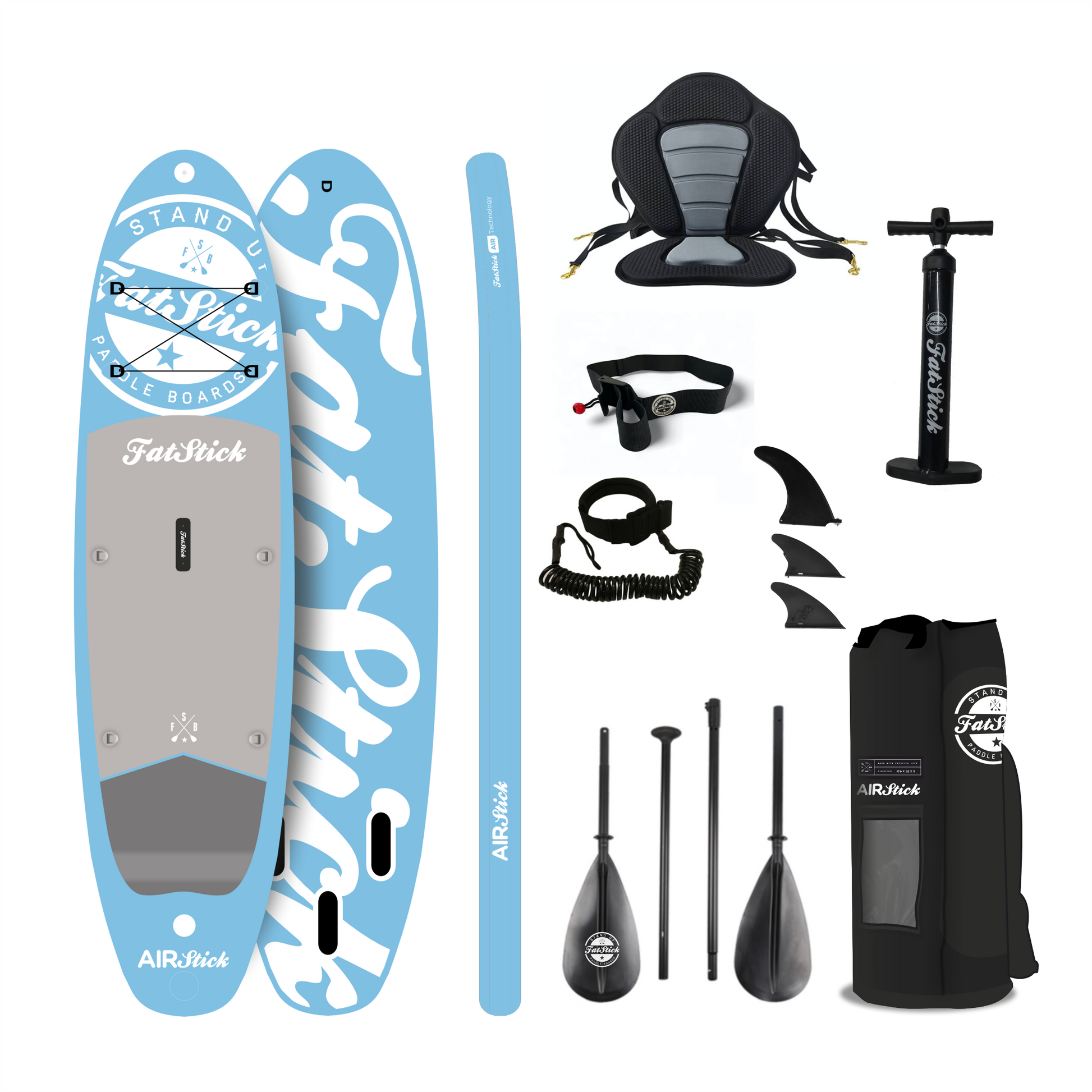 10.6 Inch Inflatable Stand Up Paddle Board Complete Package 2026