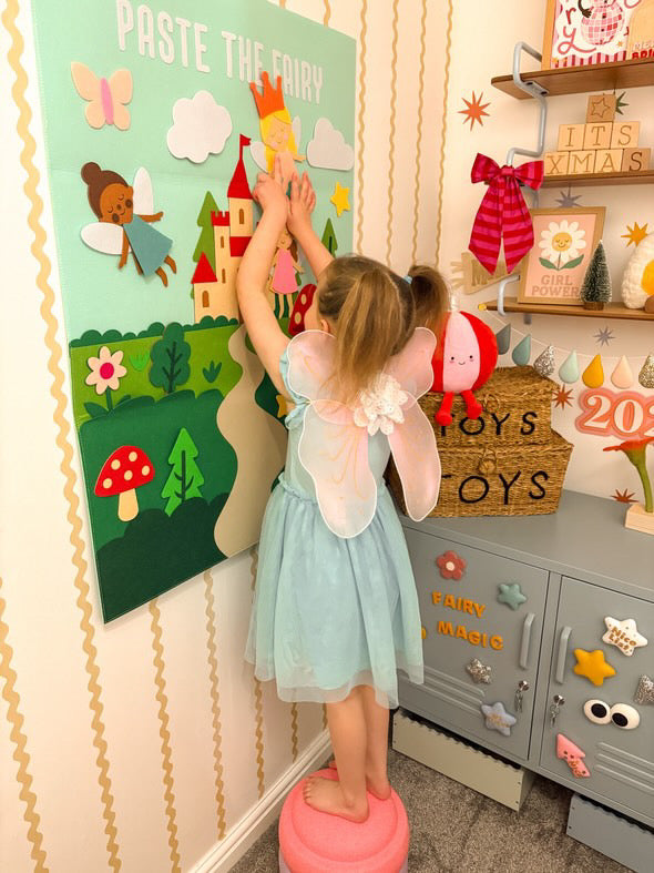 Paste the Fairy Felt Play Board
