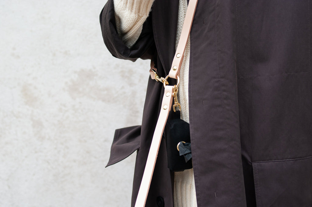 Long Leather Multi Lead for Dogs