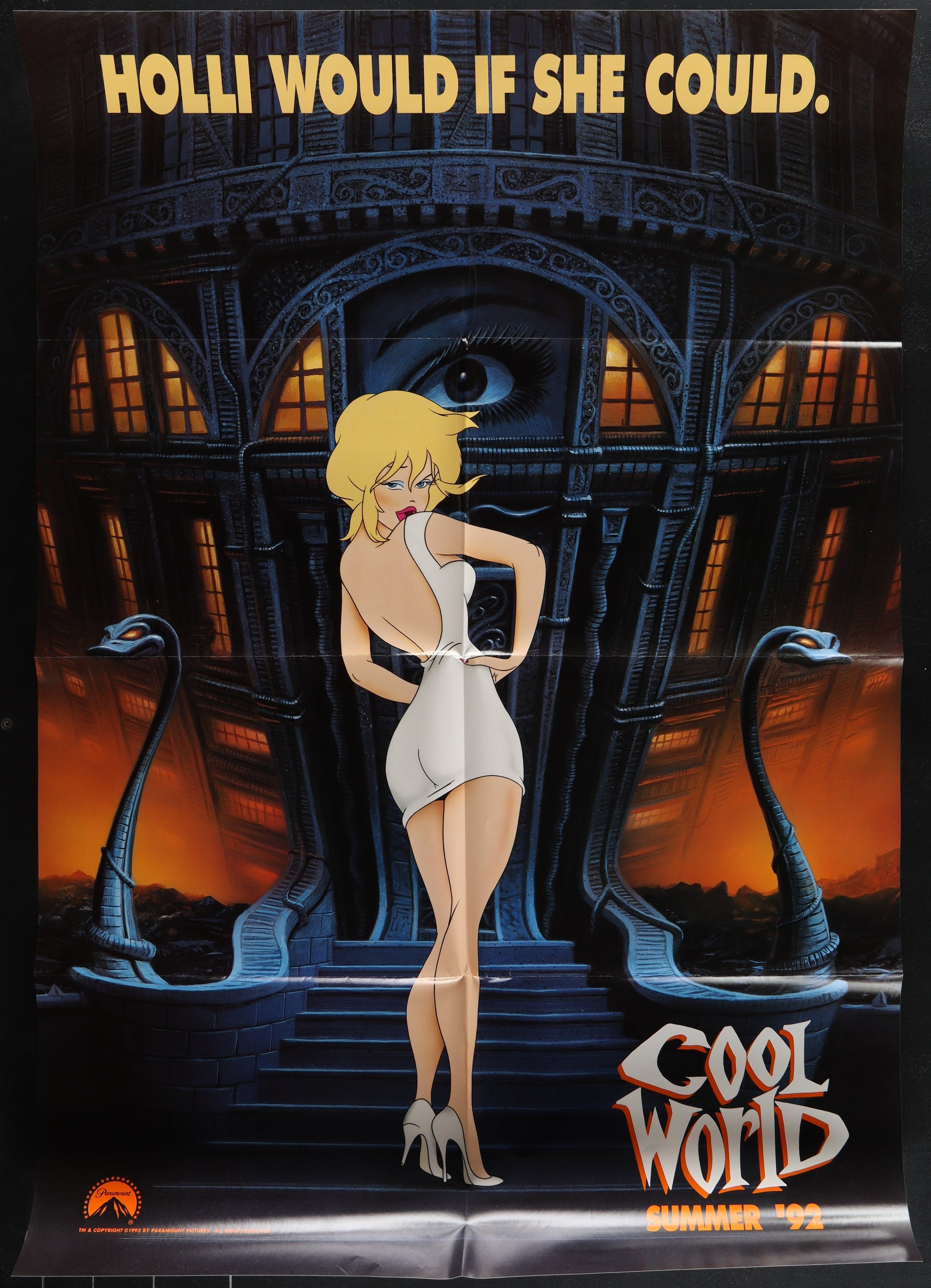 Cool World 1992 Original US One Sheet Cinema Poster