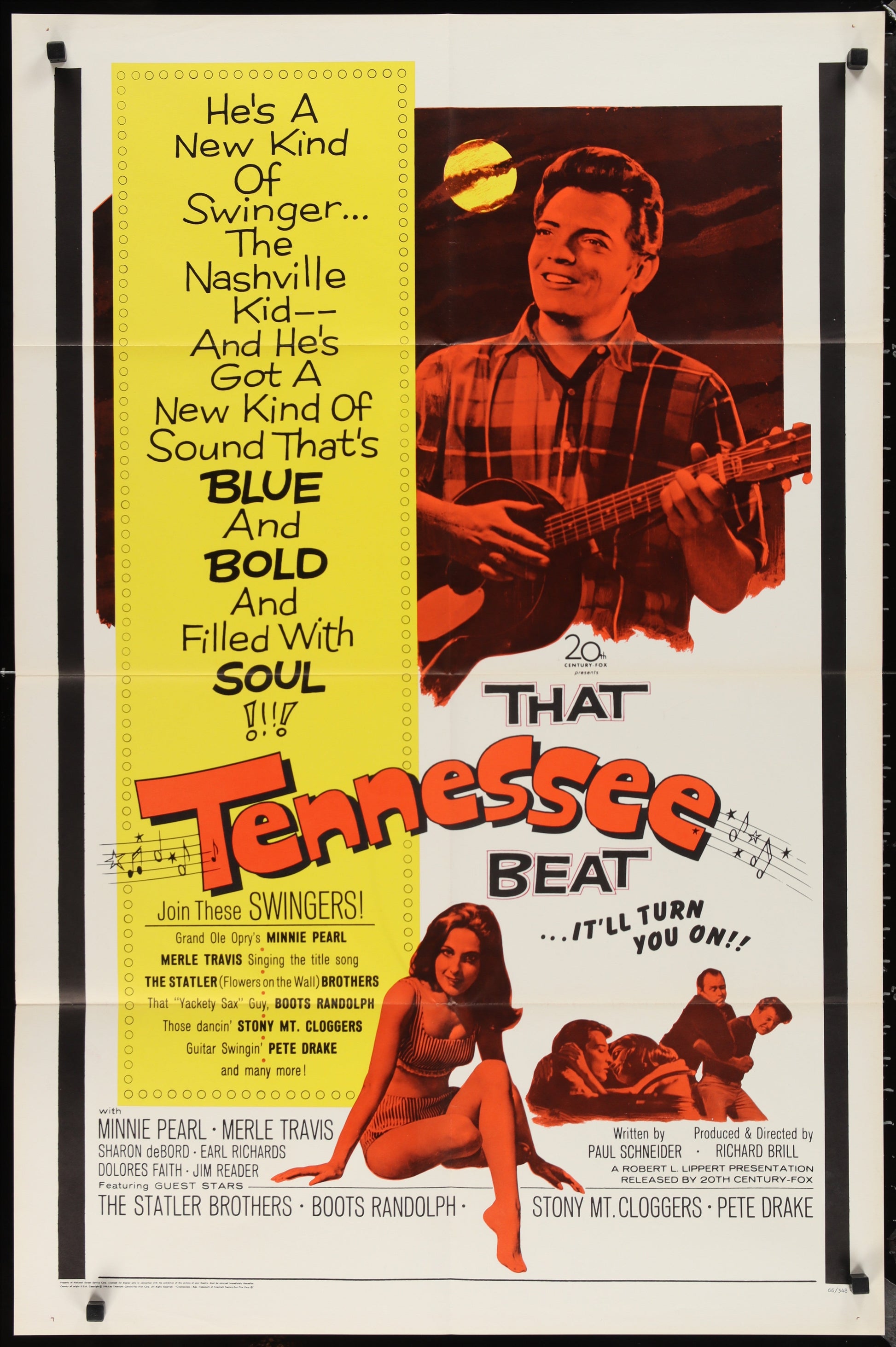 That Tennessee Beat 1966 Original US One Sheet Movie Poster