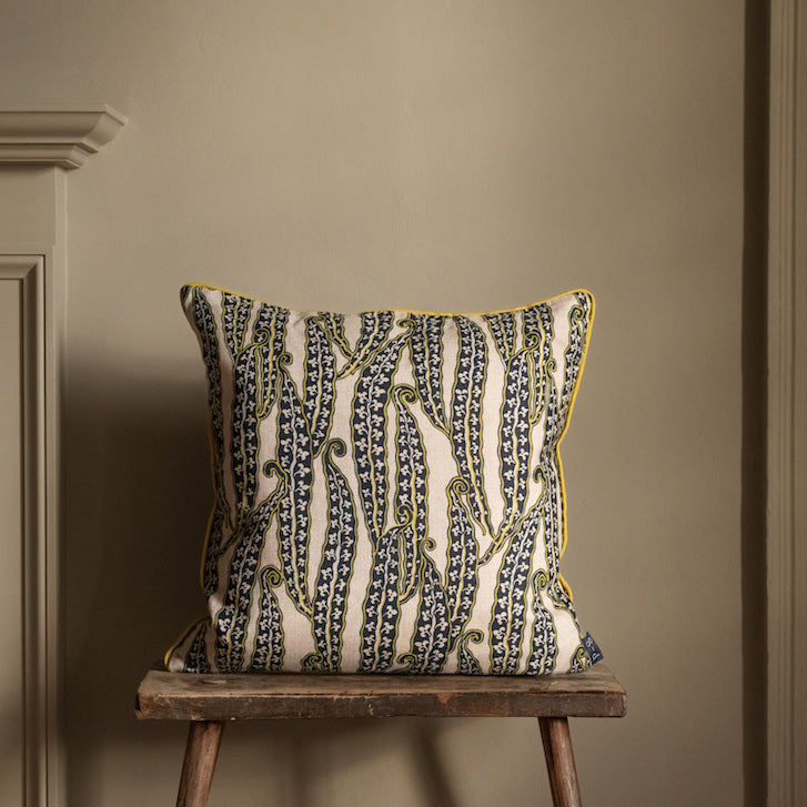 Magic Beans Linen Cushion 50x50cm