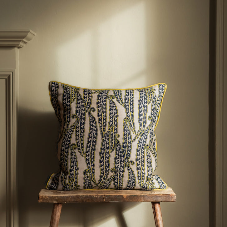 Magic Beans Linen Cushion 50x50cm