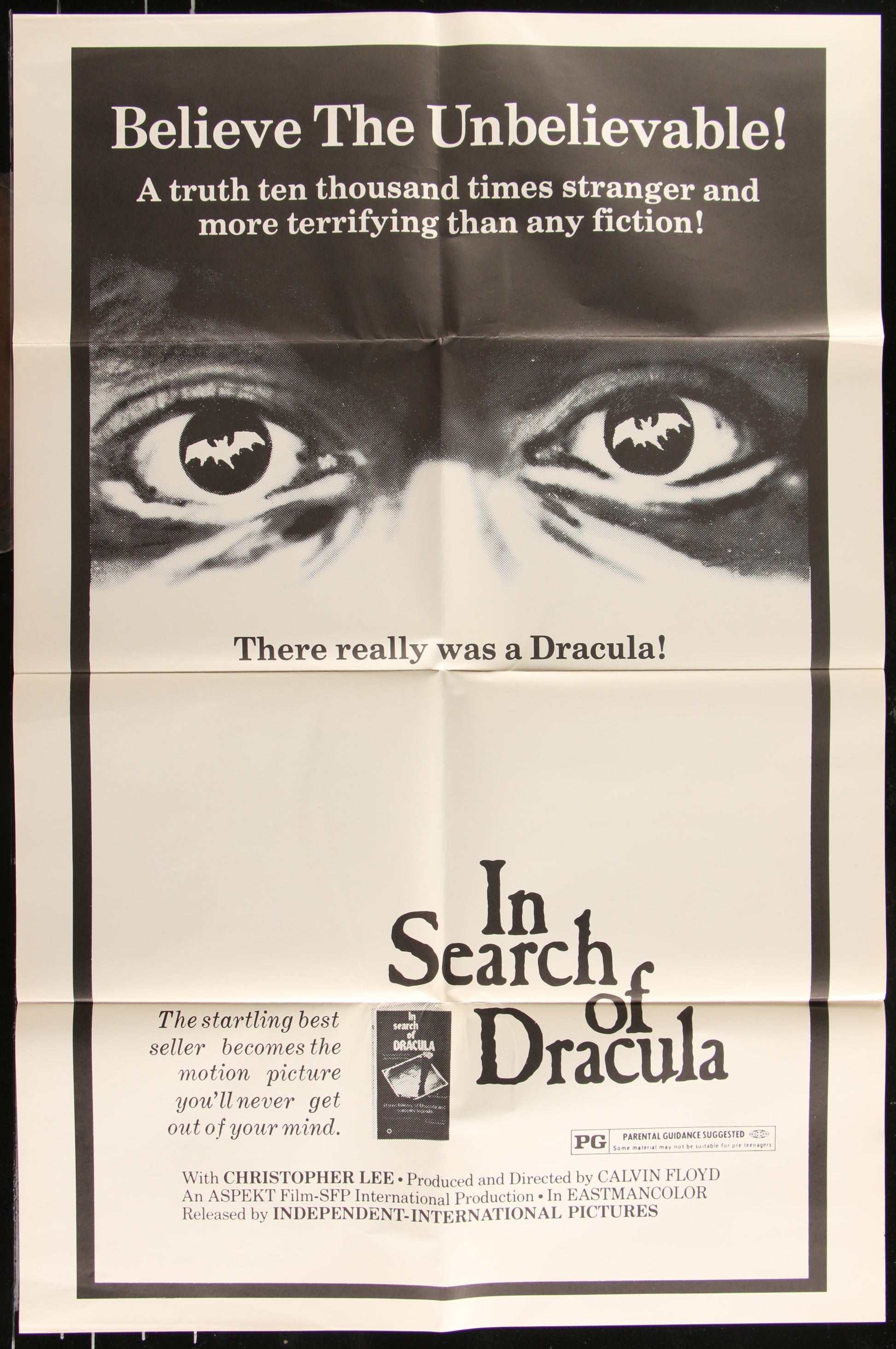 In Search of Dracula 1974 Original US One Sheet Cinema Poster