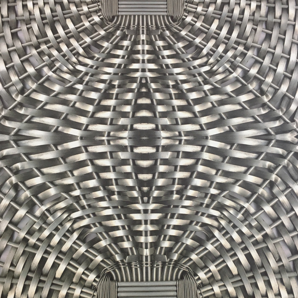 Woven Metal Basket Wallpaper