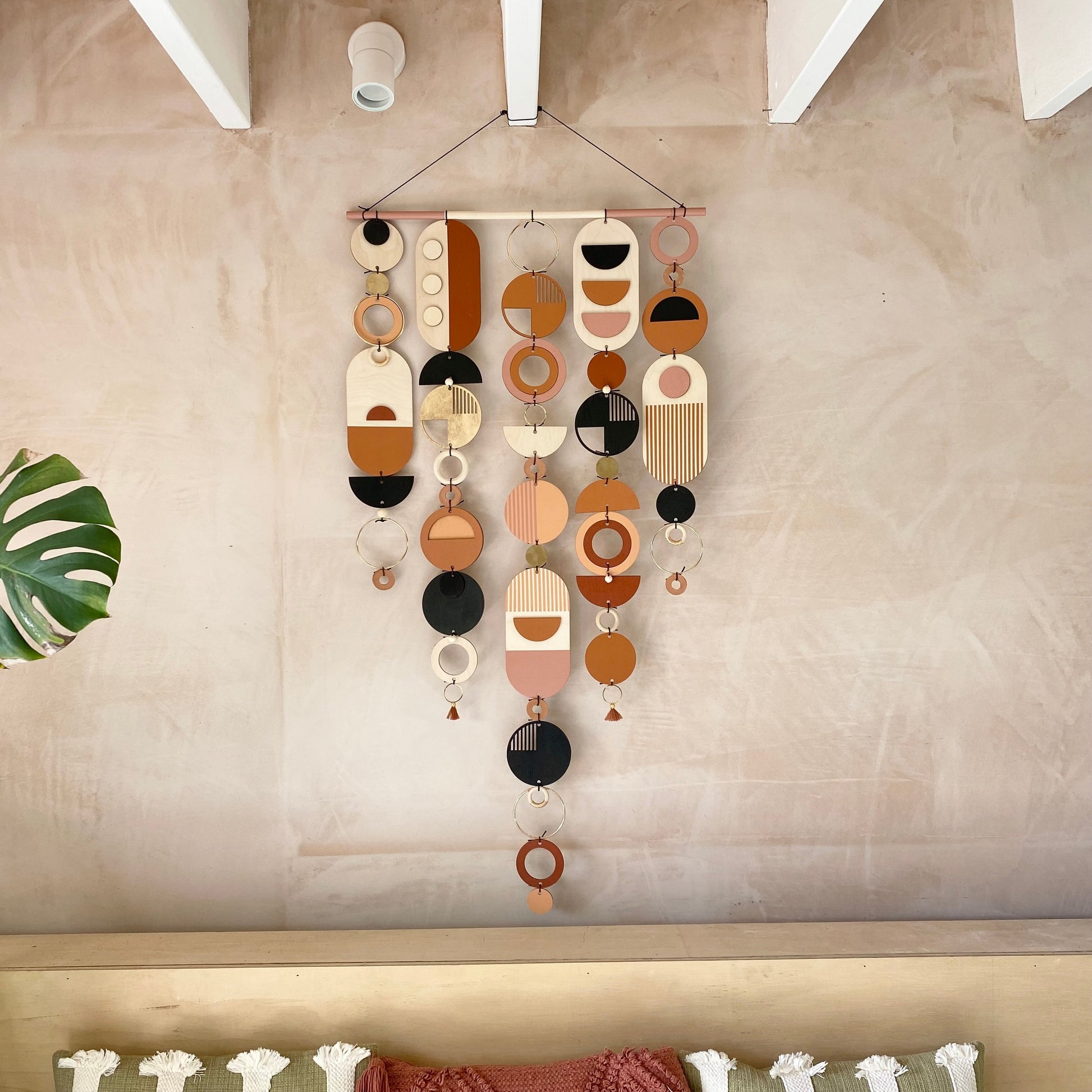 Bauhaus Wall Sculpture Modern Geometric Art