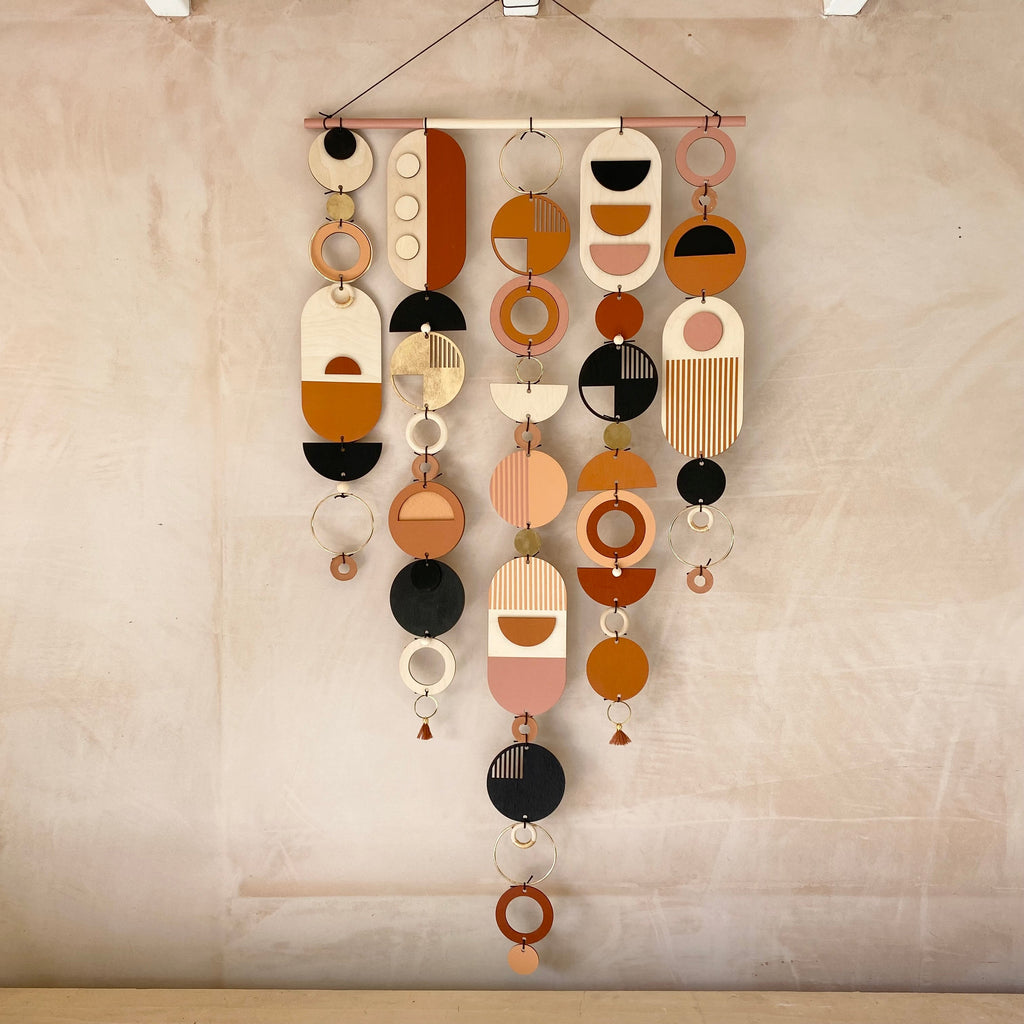 Bauhaus Wall Sculpture Modern Geometric Art