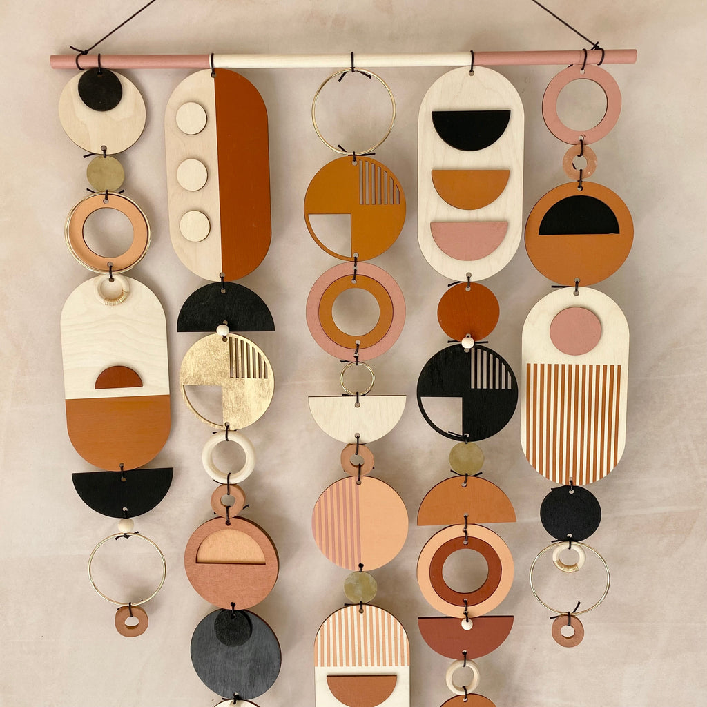 Bauhaus Wall Sculpture Modern Geometric Art