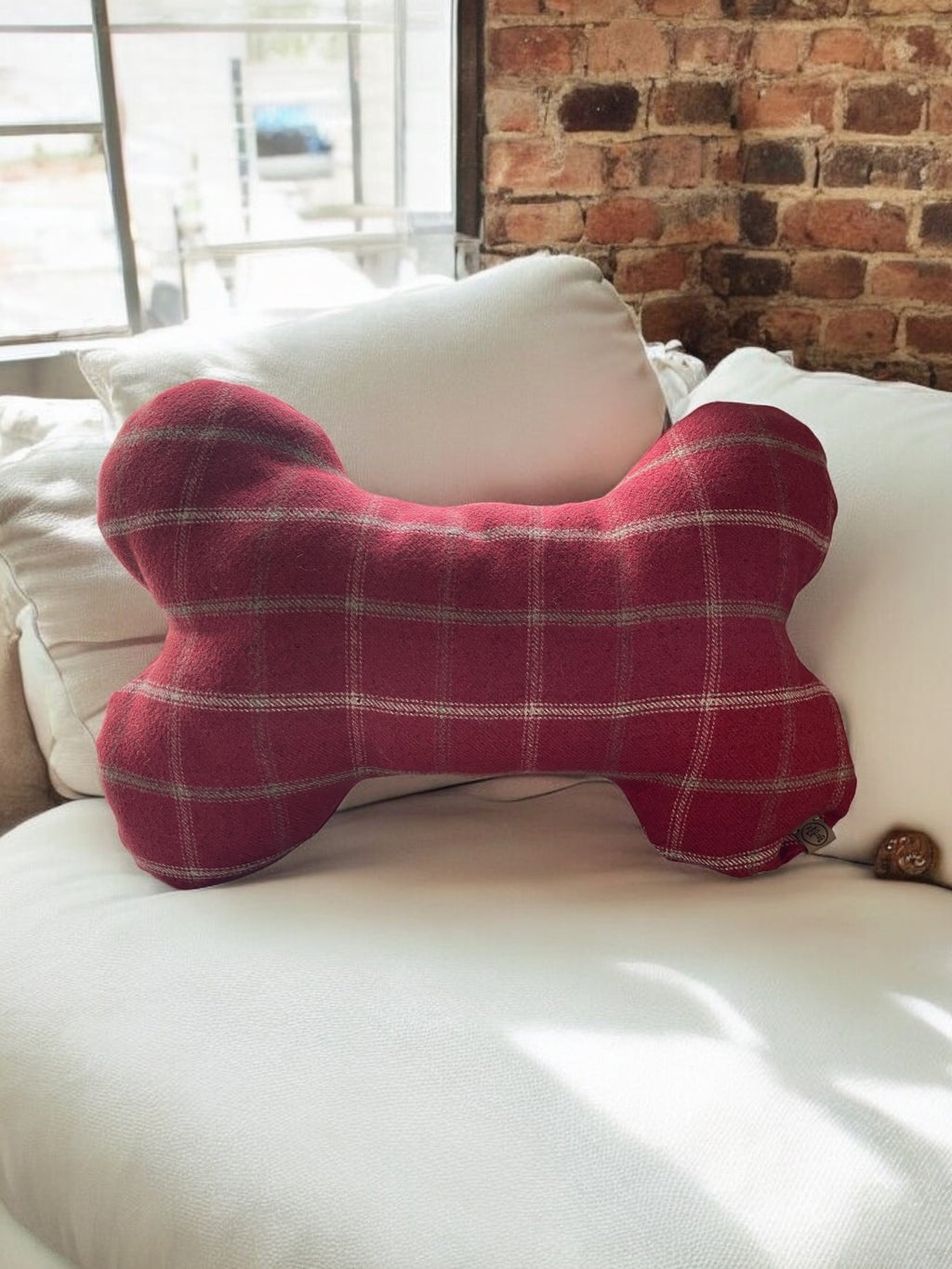 Large Bone Dog Snuggle Cushion