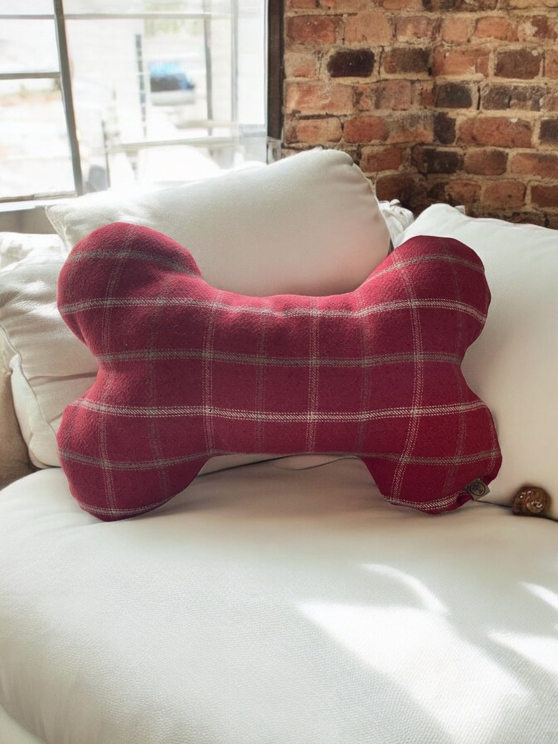Large Bone Dog Snuggle Cushion