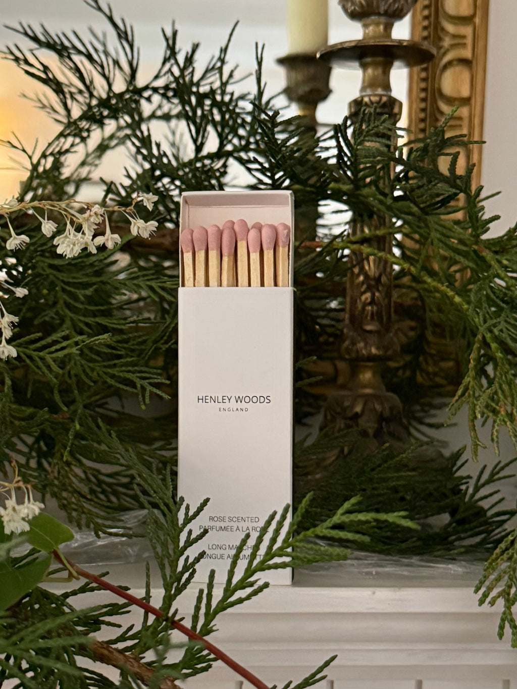 Christmas Candle Duo with Noel and Gingerbread