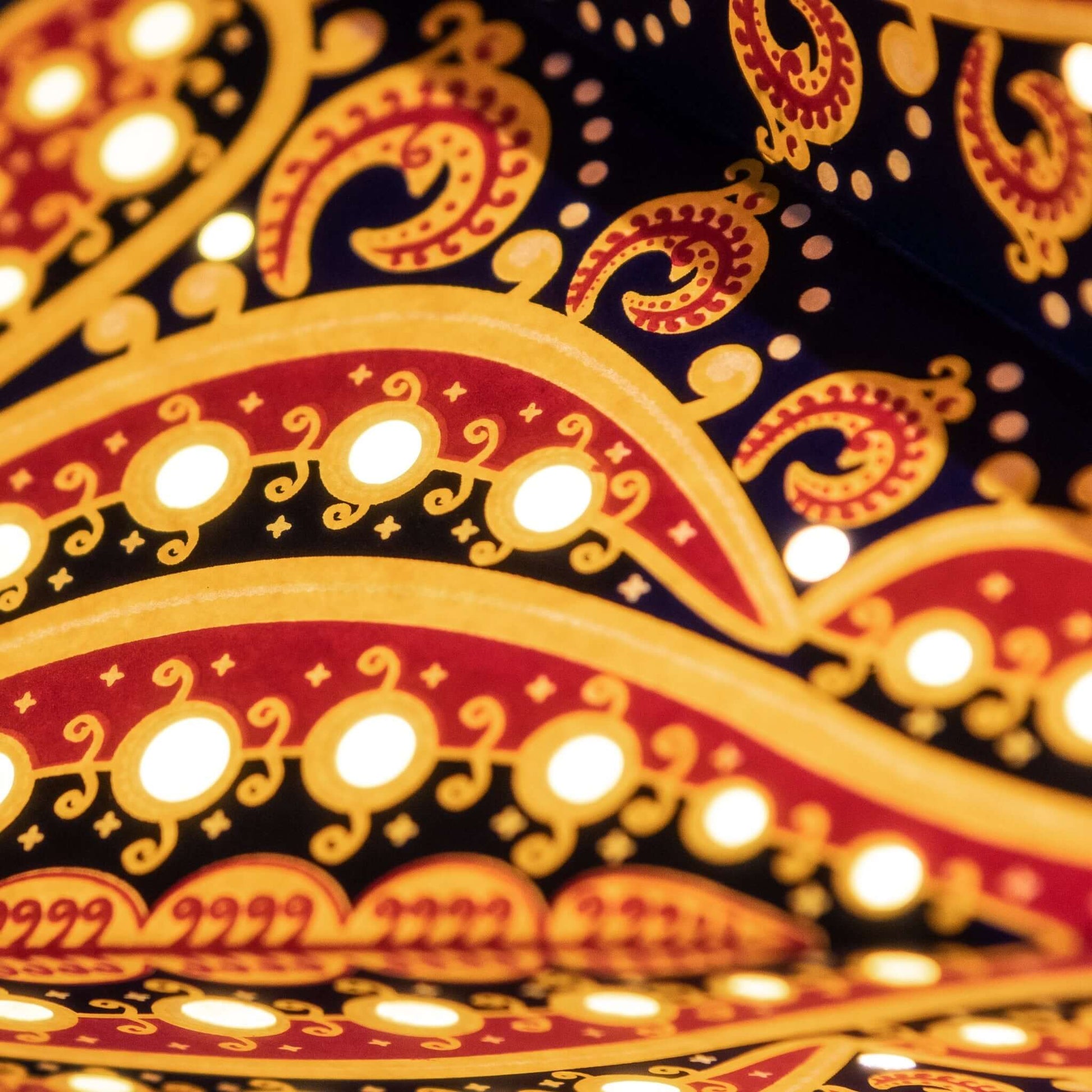 California Paper Star Lantern