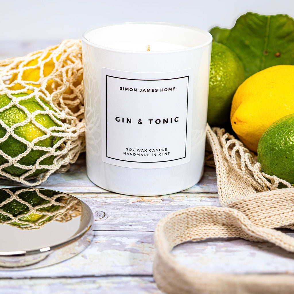 Gin and Tonic Handmade Soy Wax Candle
