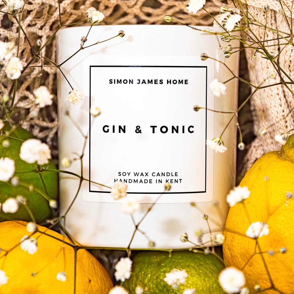 Gin and Tonic Handmade Soy Wax Candle