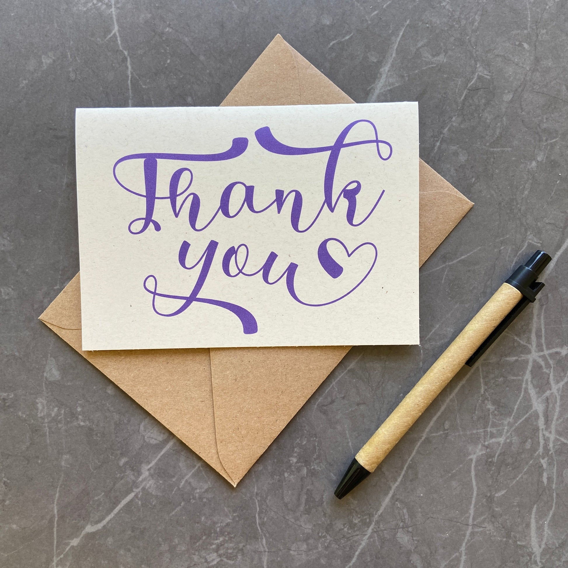 Thank You Note Card Set