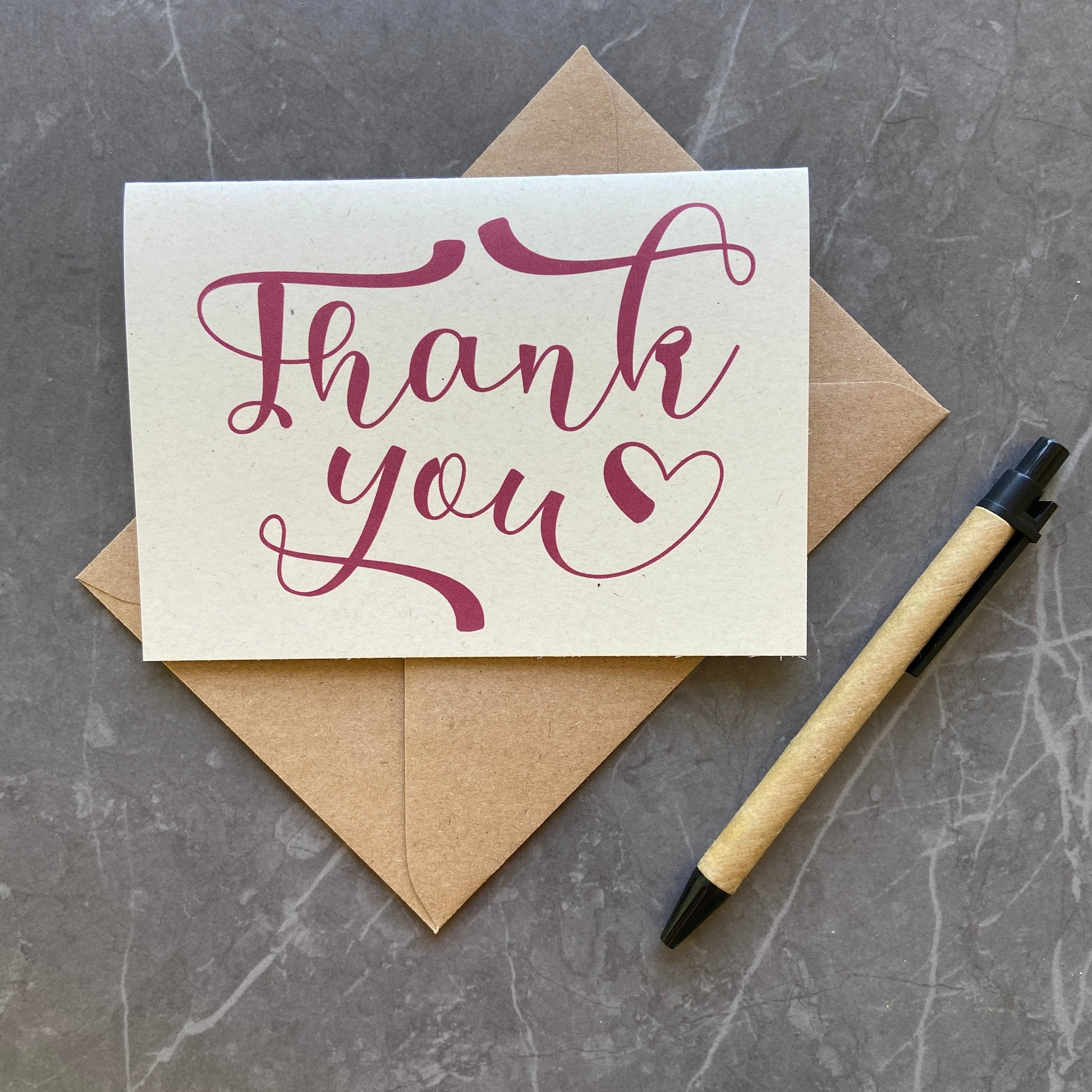 Thank You Note Card Set
