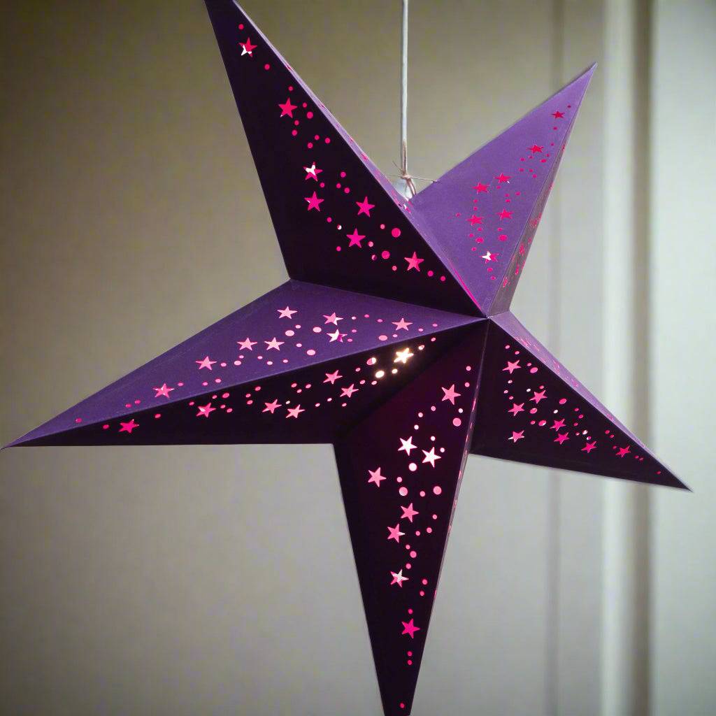 Multicoloured Party Pack 20 Star Lanterns