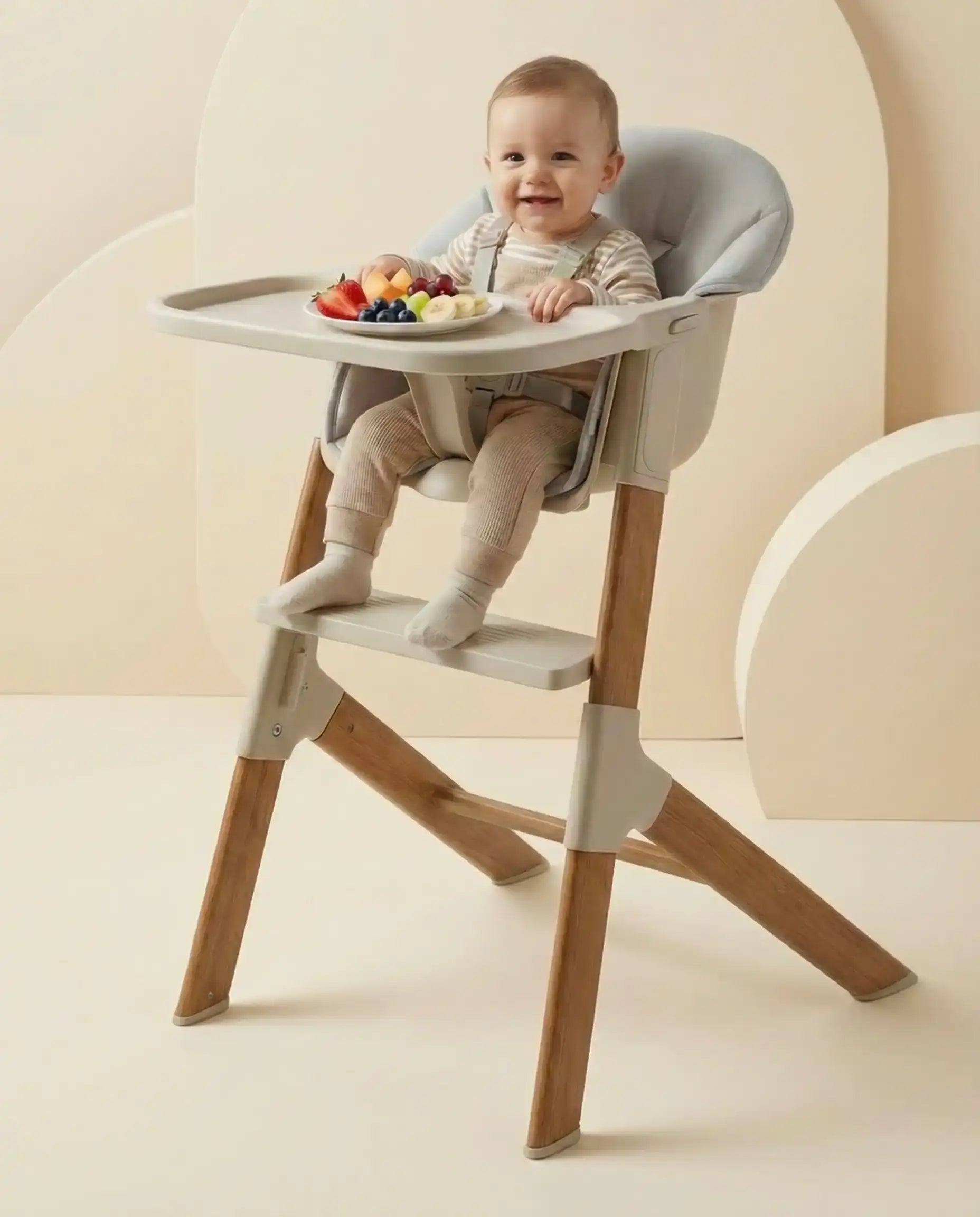 MICO Baby & Toddler Highchair - Beige