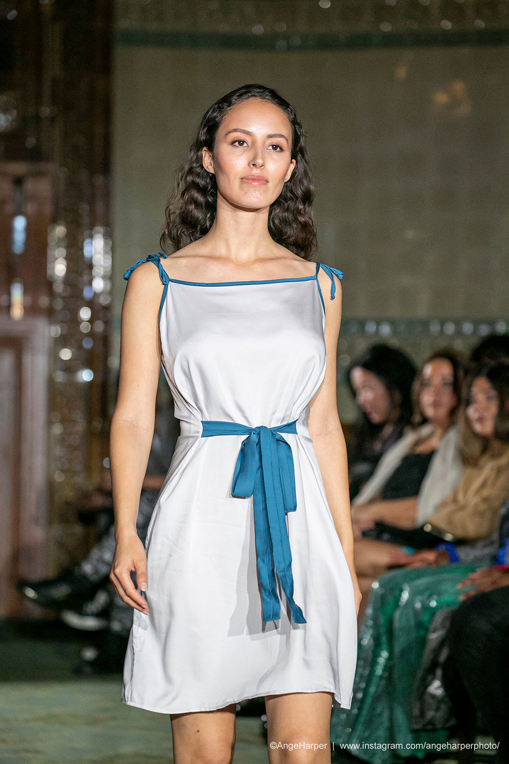 Sky Slip Dress in Vegan Silk