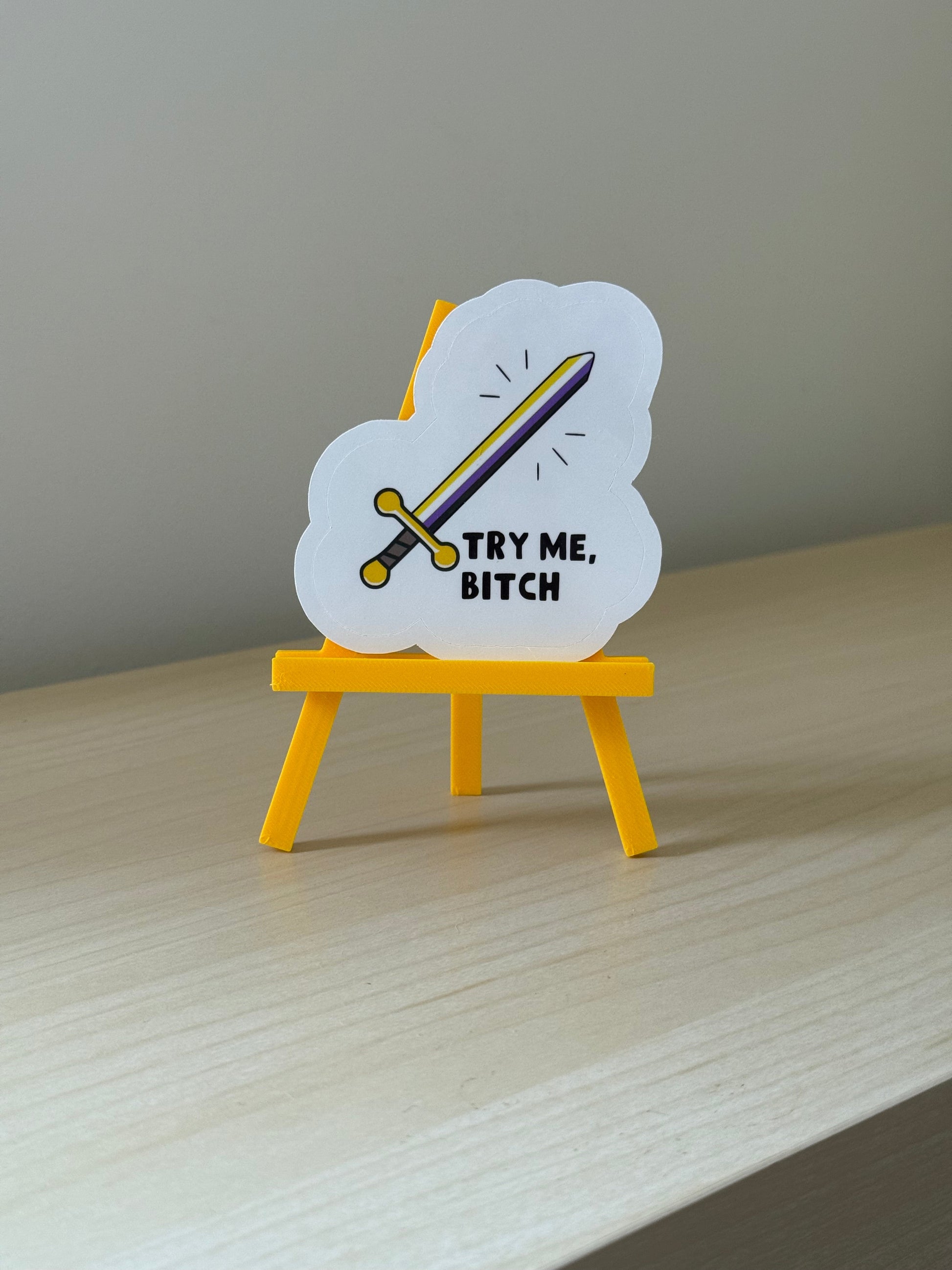 Pride Sword Vinyl Sticker