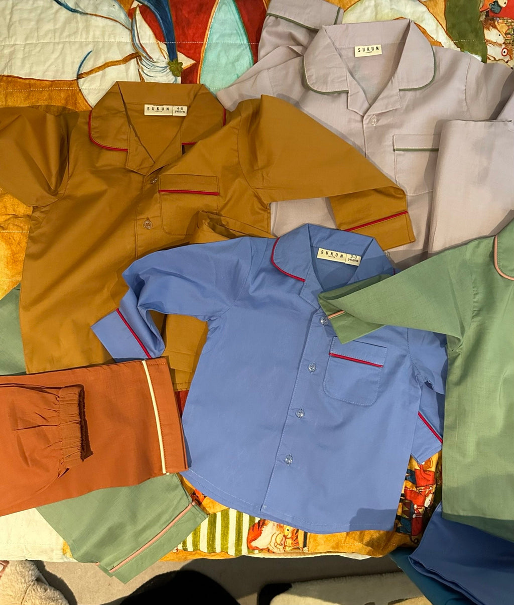 Blueberry Pyjama Set for Kids