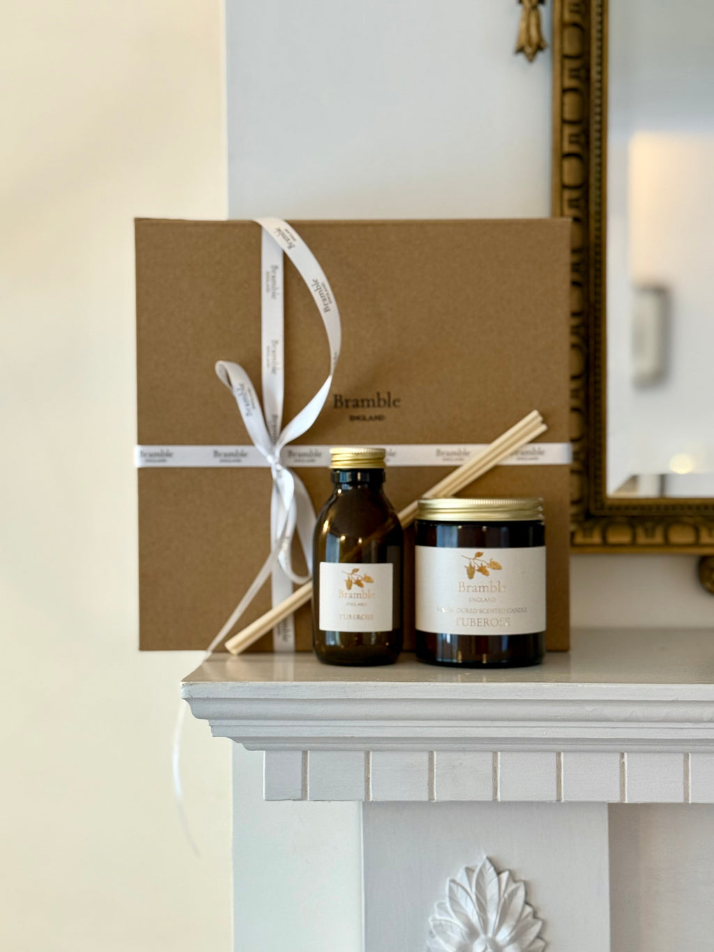 Tuberose Diffuser and Candle Set