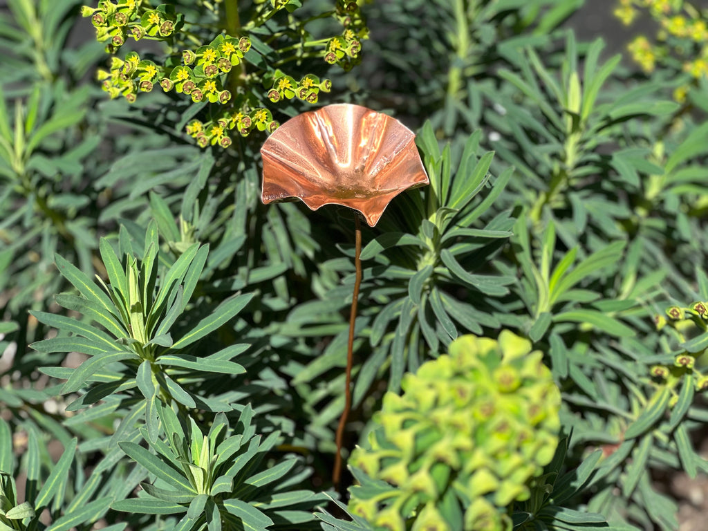 Set of 3 Copper Bee Drinkers