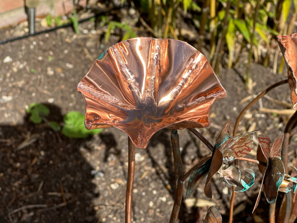 Set of 3 Copper Bee Drinkers
