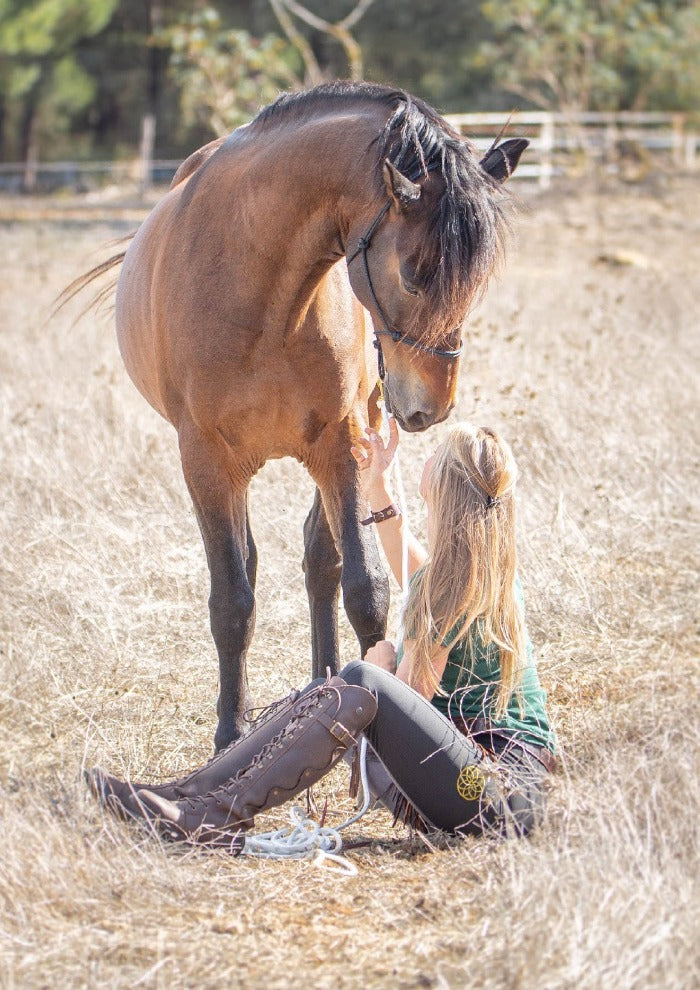 Brown Unisex Riding Andalucia Boots