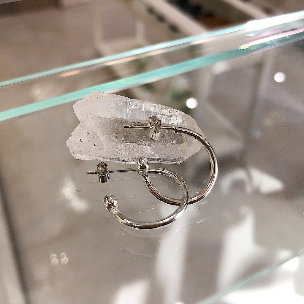 Sterling Silver Mini Hoops