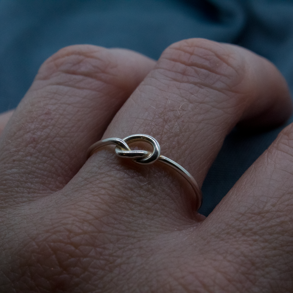 Sterling Silver Knot Ring