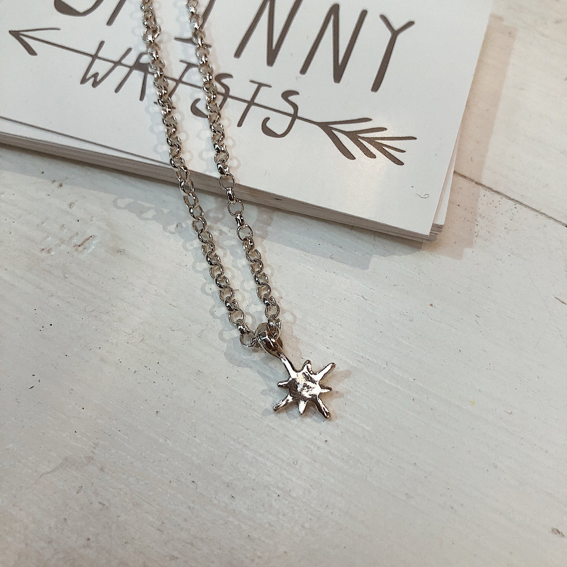 North Star Silver Chain Bracelet